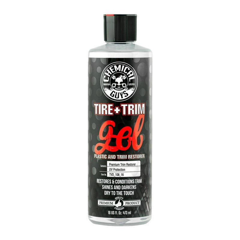 Chemical Guys Tire & Trim Gel for Plastic & Rubber - 16oz - Mo-Moto