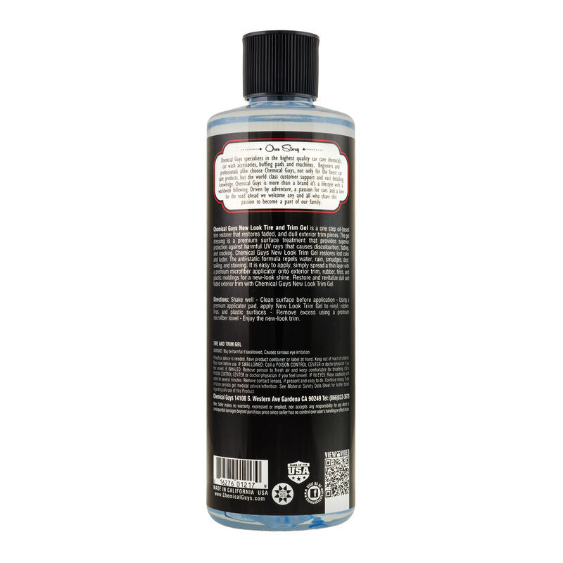 Chemical Guys Tire & Trim Gel for Plastic & Rubber - 16oz - Mo-Moto