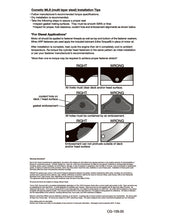 Load image into Gallery viewer, Cometic Lancia/Fiat Delta/Tempra 85mm .040 inch MLS 8/16 Valves-5 Layer - Mo-Moto