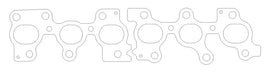 Cometic Toyota 2JZGTE 93-UP 2 PC. Exhaust Manifold Gasket .030 inch 1.600 inch X 1.220 inch Port - Mo-Moto