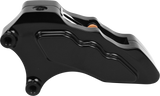 6 Pist Diff Front Caliper L/H Black 00-Up W/ 13