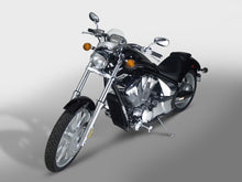 Load image into Gallery viewer, National Cycle Fits 52-56 mm. O.D. Flyscreen - Chrome - Lt. Tint