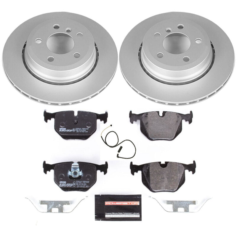 Power Stop 04-10 BMW X3 Rear Euro-Stop Brake Kit