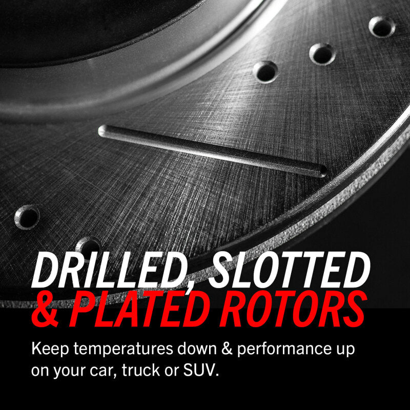 Power Stop 02-07 Mitsubishi Lancer Front Evolution Drilled & Slotted Rotors - Pair
