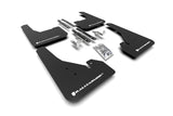 Rally Armor 18-25 Toyota Corolla Hatchback Black UR Mud Flap White Logo