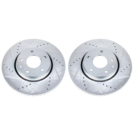 Power Stop 16-19 Mazda CX-5 Front Evolution Drilled & Slotted Rotors - Pair