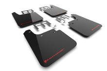 Load image into Gallery viewer, Rally Armor 19-25 Gen 4 Chevy Silverado 1500 Black UR Mud Flap Metallic Red Logo