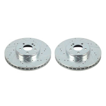 Load image into Gallery viewer, Power Stop 16-20 Mercedes-Benz GLC300 Front Evolution Drilled &amp; Slotted Rotors - Pair