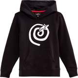 Kids Mantra Hoodie Black Sm