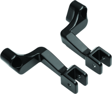 Load image into Gallery viewer, Kuryakyn Passenger Peg Mounts Indian Models Gloss Black
