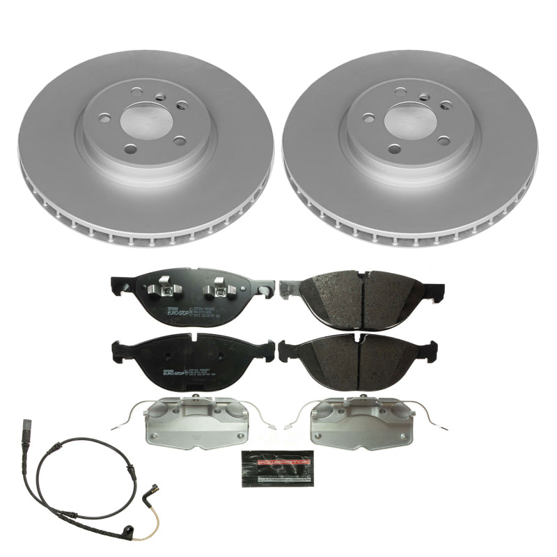 Power Stop 08-10 BMW X6 Front Euro-Stop Brake Kit