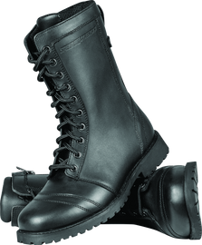 Speed and Strength Fast Times Leather Boots Black Womens Size - 6