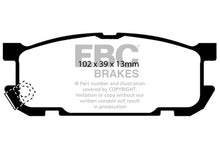 Load image into Gallery viewer, EBC 01-03 Mazda Miata MX5 1.8 (Sports Suspension) Ultimax2 Rear Brake Pads