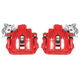 Power Stop 93-97 Chevrolet Camaro Rear Red Calipers w/Brackets - Pair