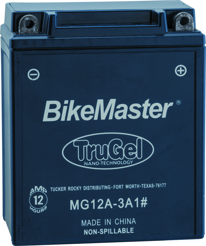 BikeMaster TruGel Battery MG12A-3A1