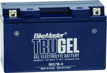 Load image into Gallery viewer, BikeMaster TruGel Battery MG7B-4