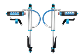 King Shocks 97+ Nissan Patrol Y61 Frt 2.5 Dia Shock Remote 2.5 Fin Res 3-5in Lift w/Adj/Brkt (Pair)