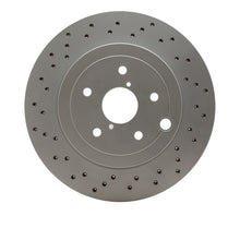 Load image into Gallery viewer, DFC 18-21 Subaru WRX STI Rear Drilled Hi-Carbon Alloy Geomet Coated Rotor