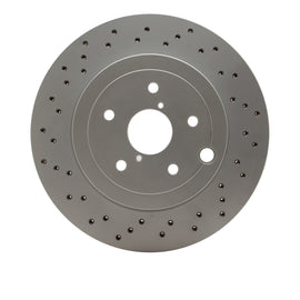 DFC 18-21 Subaru WRX STI Rear Drilled Hi-Carbon Alloy Geomet Coated Rotor