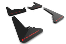 Load image into Gallery viewer, Rally Armor 21-25 Tesla Model S / S Plaid Black UR Mud Flap w/Red Logo