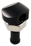Billet Thru-Hull Water Fitting Black 3/8