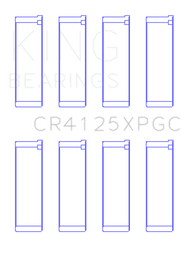 King Subaru EJ20/EJ22/EJ25 pMaxKote Performance Rod Bearing Set - Size +.026mm