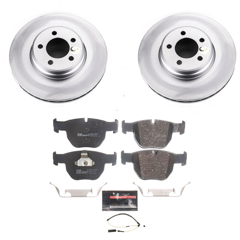 Power Stop 03-05 Land Rover Range Rover Front Euro-Stop Brake Kit