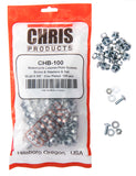 License Plate Fasteners 100/Pk 100 Pack