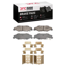 Load image into Gallery viewer, DFC 97-13 Cadillac XLR Rear 5000 Advanced Semi Metallic Brake Pads and Hardware Kit