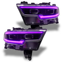 Load image into Gallery viewer, Oracle 19-21 RAM 1500 Projector LED Headlight DRL Kit - ColorSHIFT RGBW+A w/o Cntrl SEE WARRANTY