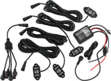 DragonFire Racing Rgb Rock Light Kit Bt 4 Pc