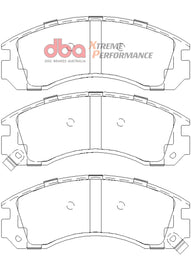 DBA 00-04 Mitsubishi Montero Sport XP650 Front Brake Pads - Mo-Moto