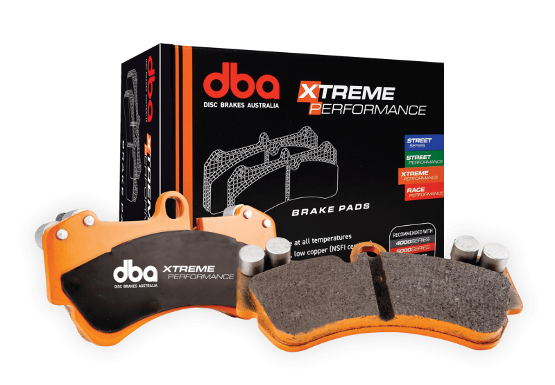 DBA 17-18 Alfa Romeo Giulia Quadrifoglio XP Performance Front Brake Pads - Mo-Moto