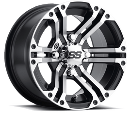 ITP SS 212 12x7 / 4x110 BP / 2+5 Offset Machined Wheel