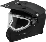 Trekker Cw Solid Helmet Elec Shld Matte Black 2x