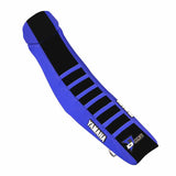 Seat Cover Blue/Black Ribs
