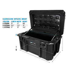 Load image into Gallery viewer, Borne Off-Road Hard Case 95QT Black
