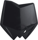 Front Number Plate Black