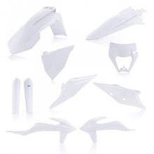 Load image into Gallery viewer, Acerbis 20-23 KTM 150-500 XCF-W/ XC-W-tpi/ EXC-tpi/ EXC-F Full Plastic Kit - 20 White