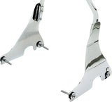 Rigid Side Plates Chrome Fxdwg 06-08 Fxdf 08-Up