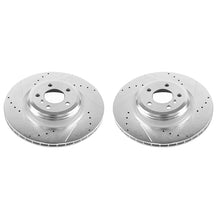 Load image into Gallery viewer, Power Stop 10-15 BMW 550i GT Rear Evolution Drilled &amp; Slotted Rotors - Pair