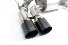 Load image into Gallery viewer, Dinan 15-20 BMW M3/M4 (F80/F82/F83) Free Flow Axleback Exhaust System - Black Tips