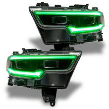 Load image into Gallery viewer, Oracle 19-21 RAM 1500 Projector LED Headlight DRL Kit - ColorSHIFT RGBW+A w/o Cntrl SEE WARRANTY