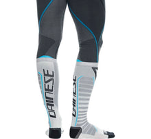 Load image into Gallery viewer, Dainese Dry Long Socks Black/Blue Size - 36/38