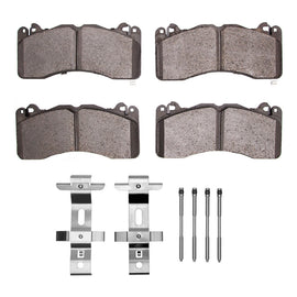 DFC 15-23 Ford Mustang Front Active Performance Pads and Hardware Kit