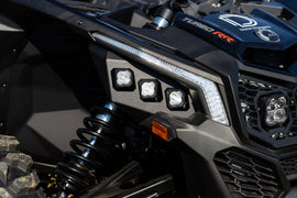 Diode Dynamics 17-24 Can-Am Maverick X3 C1 Headlamp Kit - Sport White ABL (Pair) - Mo-Moto