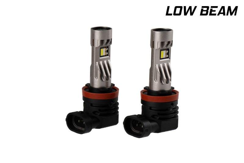 Diode Dynamics H11/H8/H9 White SL2 LED Bulbs with AntiFlicker Modules (pair) - Mo-Moto