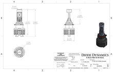 Load image into Gallery viewer, Diode Dynamics P13W Yellow SL2 LED Bulb (one) - Mo-Moto