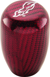DragonFire Racing Shift Knob Short- Red Carbon Fiber - Mo-Moto