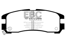 Load image into Gallery viewer, EBC 95-99 Chrysler Sebring Coupe 2.0 Ultimax2 Rear Brake Pads